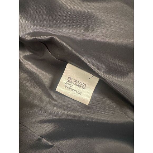 NEW Calvin Klein Suit Black Quilted Waist Blazer Pants Suit Set 4P - Picture 4 of 13